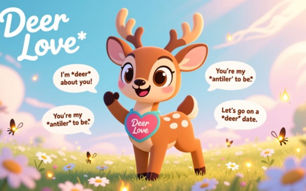 Short and catchy deer pun perfect for Instagram captions